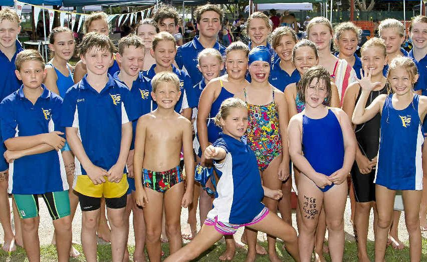 Gympie Gold Fins had fun competing at the Cooloola Crocs swimming carnival at Tin Can Bay on the weekend. Gympie Gold Fins had fun competing at the Cooloola Crocs swimming carnival at Tin Can Bay on the weekend.